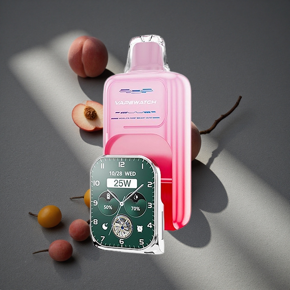 JNR VapeWatch 30000 Caladas Vape Desechable Melocotón de Georgia Capacidad de la batería: 1000mAh Peru por mayor
