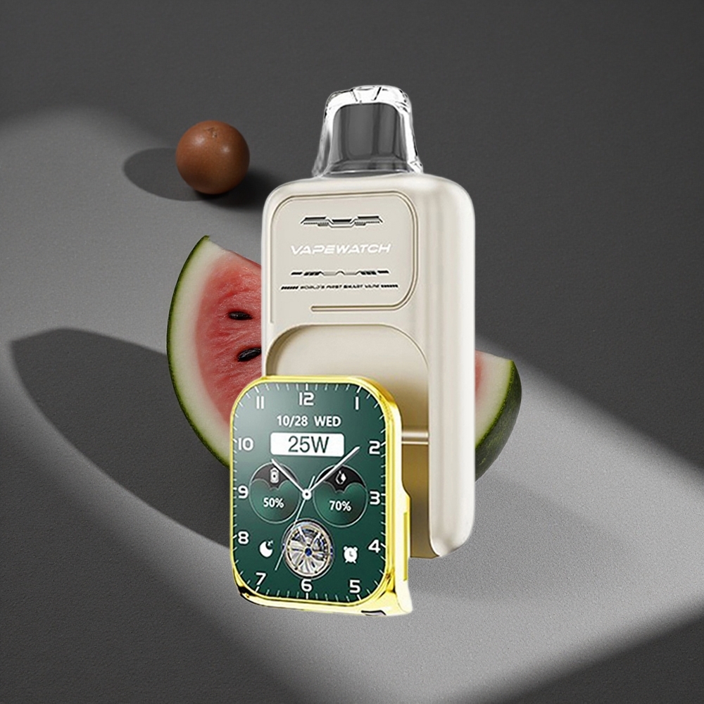 JNR VapeWatch 30000 Puffs Disposable Vape Sandía Helada Capacidad de la batería: 1000mAh Peru por mayor