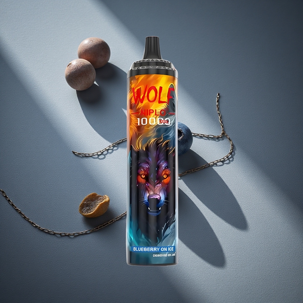 JNR Wolf Niplo 10000 Caladas Arándano Azul En Hielo Bobina Mesh 1.0 Ohm Peru por mayor