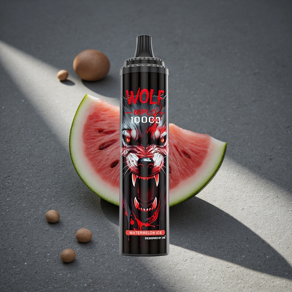 JNR Wolf Niplo 10000 Puffs Sandía Hielo Capacidad de la batería: 650mAh Peru por mayor