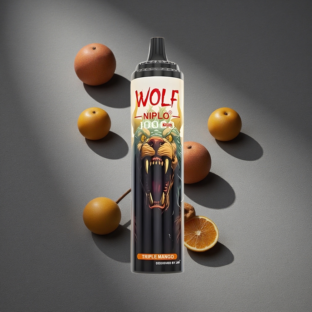 JNR Wolf Niplo 10000 Puffs Triple Mango (Mango Triple) Capacidad de Batería: 650mAh Peru por mayor