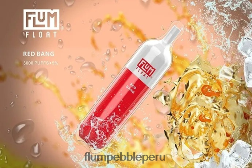 FLUM FLOAT 3000 bocanadas explosión roja - Flum Pebble Vape Near Me XDP2BH67