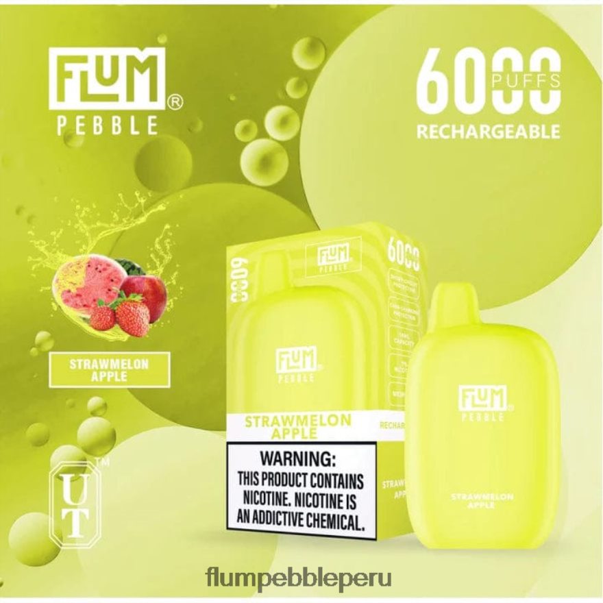 FLUM PEBBLES 6000 bocanadas manzana melón - Flum Pebble Vape Flavors XDP2BH78