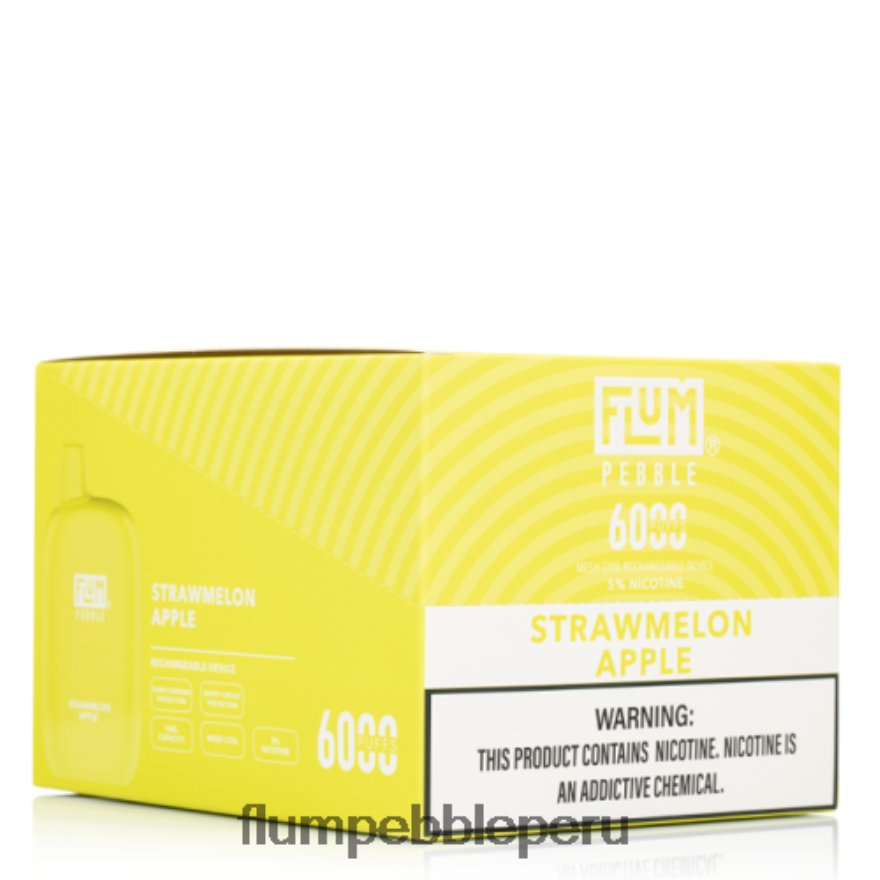 FLUM PEBBLES 6000 inhalaciones 10 paquetes manzana melón - Flum Pebble Vape Review XDP2BH79
